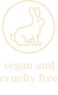Vegano e livre de crueldade.