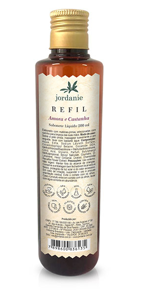 Refil Sabonete Amora e Castanha
