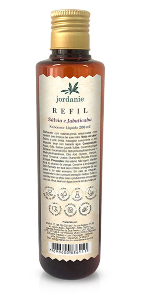 Refil Sabonete S�lvia e Jabuticaba